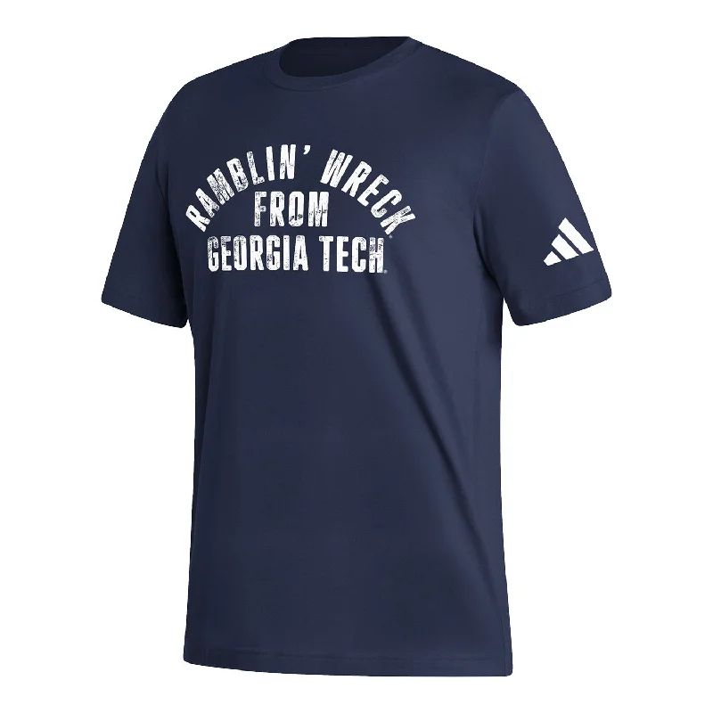 Sports And Leisure Georgia Tech Yellow Jackets Adidas Vault T-Shirt