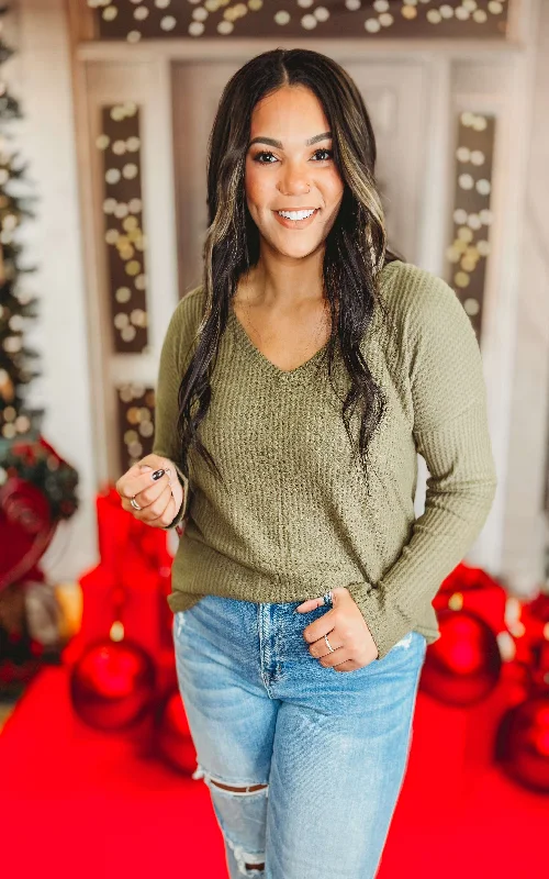 High-end Design Cozy Days Thermal Brushed Top**DEAL- COUPON EXCLUDED