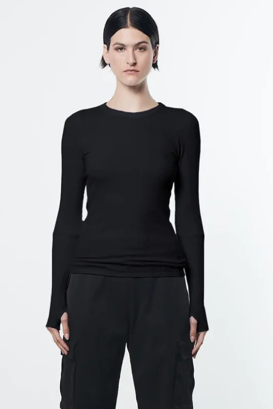 Cool Style Enza Costa Cuffed L/S Crew