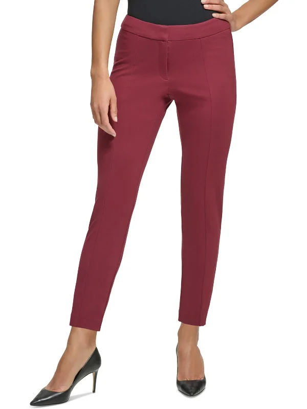 Comfortable Looks Womens Low Rise Business Skinny Pants